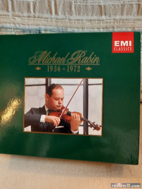 新作モデル 6CD Rabin BOX 1936-1972 マイケル・レビン/Michael Rabin