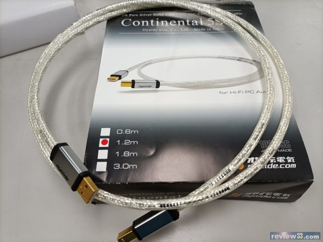 オヤイデ Continental 5S 純銀USBケーブル1.2m oyaide ホットセール 32