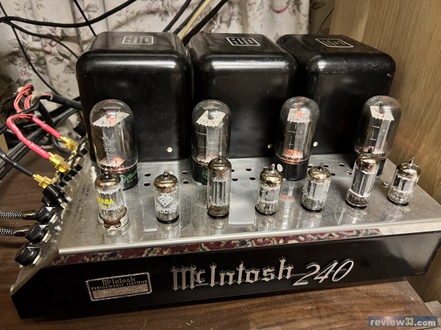 りです ヤフオク! MCINTOSH MC240 球パワ- メンテナンス済 - A&P 名器