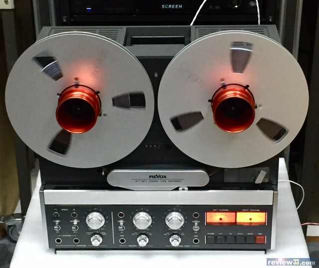 The famous Revox A77 MK I taperecorder