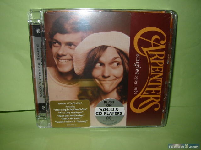 CARPENTERS singles 1969-1981 SACD